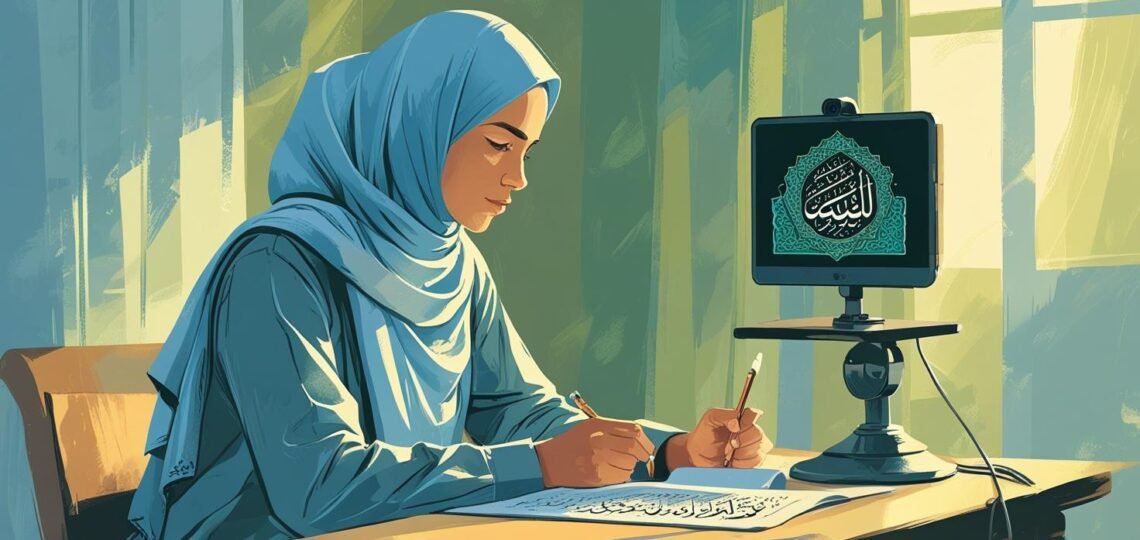 تعلم القرآن عبر الإنترنت | منصة تحفيظ القرآن اون لاين موقع تحفيظ القران عن بعد اون لاين للكبار والاطفال باسعار تبدا من 25 دولار للشهر علي يد محفظين ومحفظات للقران حاصلين علي إجازات وسند