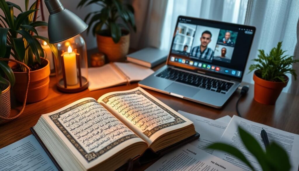 القران الكريم عن بعد