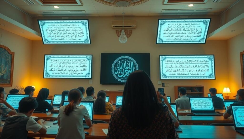 تعليم القرآن عن بعد